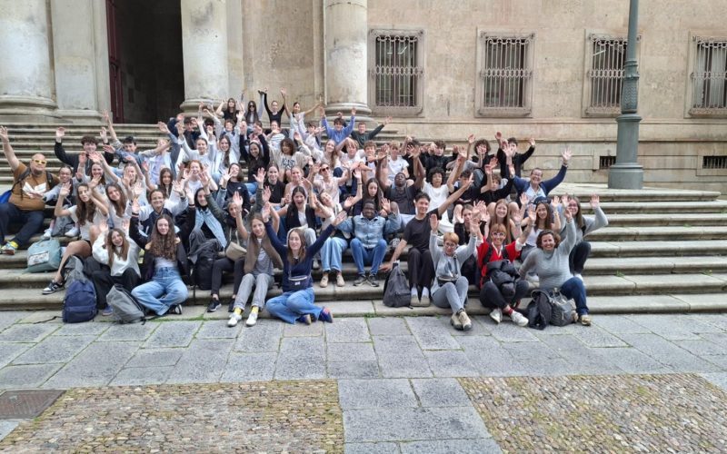 Voyage à Salamanque des élèves du Collège Immaculée de Saint-Grégoire.