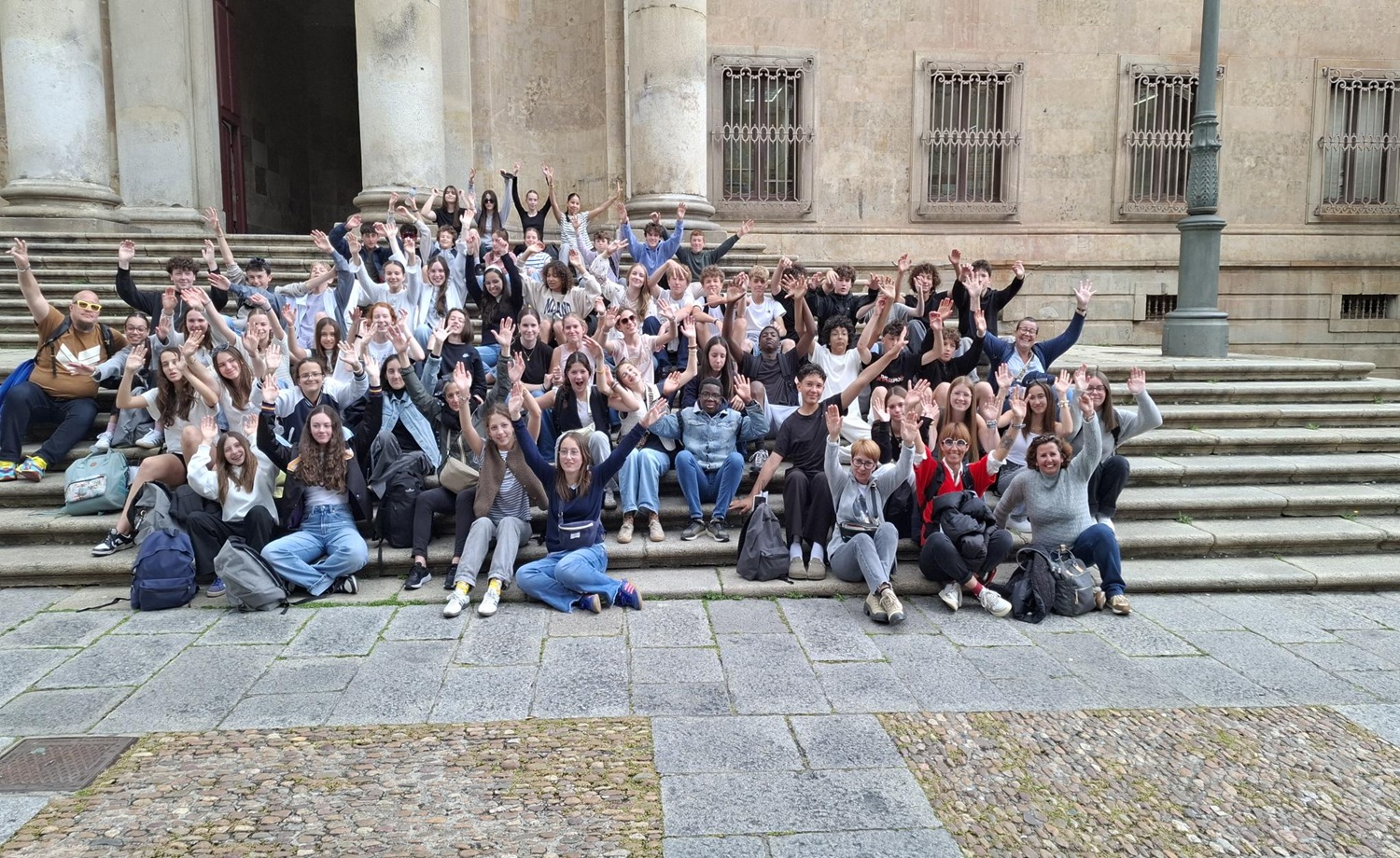 Voyage à Salamanque des élèves du Collège Immaculée de Saint-Grégoire.