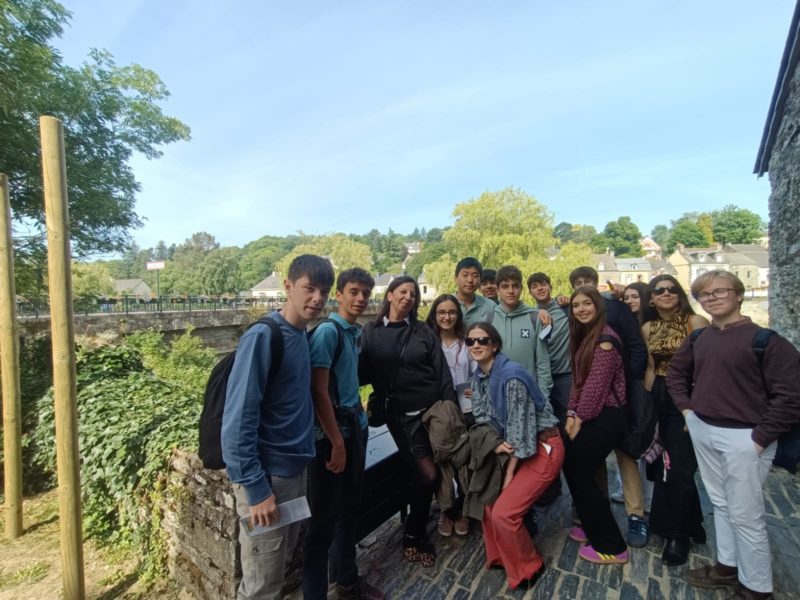 Visite du village de La Gacilly.