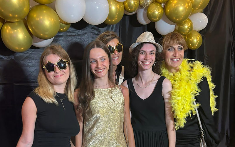 Étudiants et alternants du Pôle Sup et CFA de La Salle lors du gala de fin d’année 2025, le 27 juin.