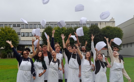 Étudiants Coventry du Pôle Sup de La Salle à Rennes lors de la semaine d’intégration 2025.