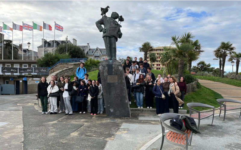 BTS du Pôle Sup de La Salle au festival de Dinard.