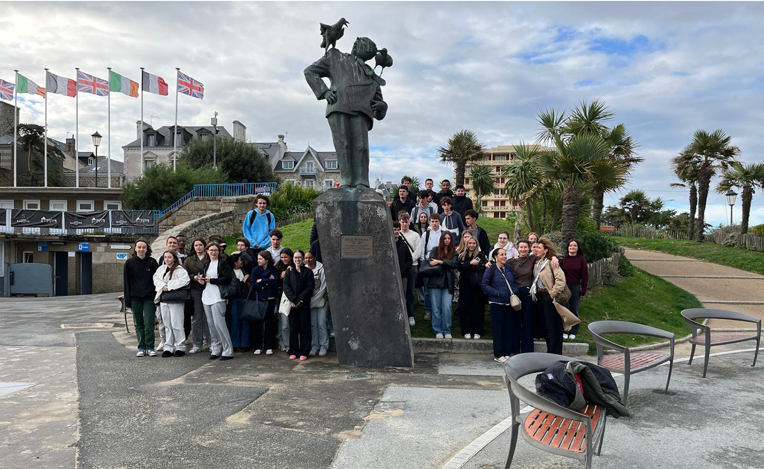 BTS du Pôle Sup de La Salle au festival de Dinard.