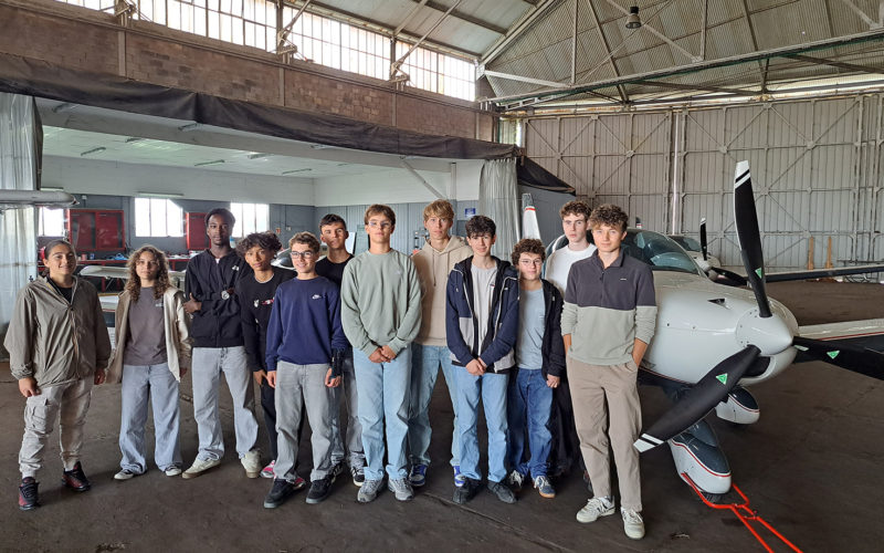 Les élèves du BIA du Lycée Jean-Paul II.