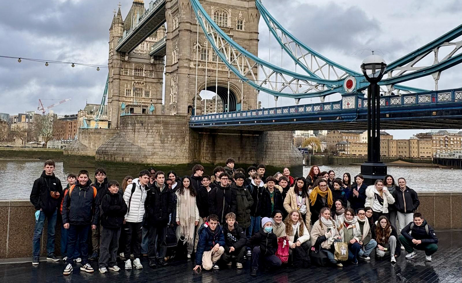 Visite de Londres par les élèves avec découverte de la Tour de Londres.