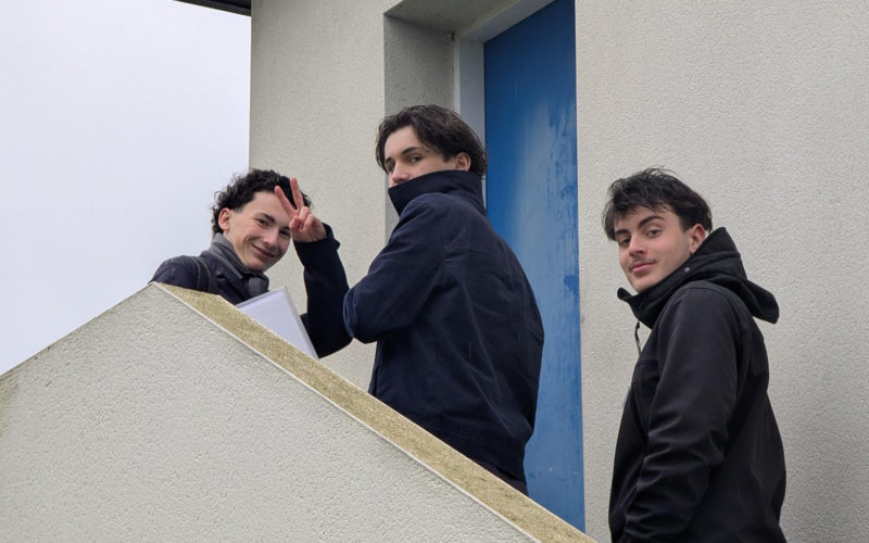 Une action de prospection qui s’inscrit dans la formation en Bac pro Métiers du Commerce et de la Vente proposée au Lycée de La Salle à Rennes.