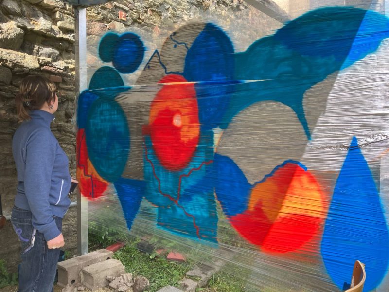 Projet de résidence artistique avec des lycéens du Lycée de La Salle.