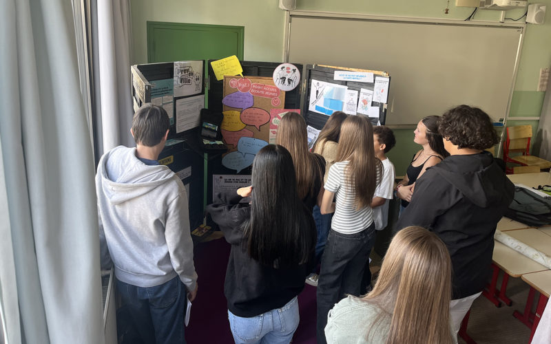 Élèves de Seconde du Lycée de La Salle participant à la semaine d'intégration 2026.