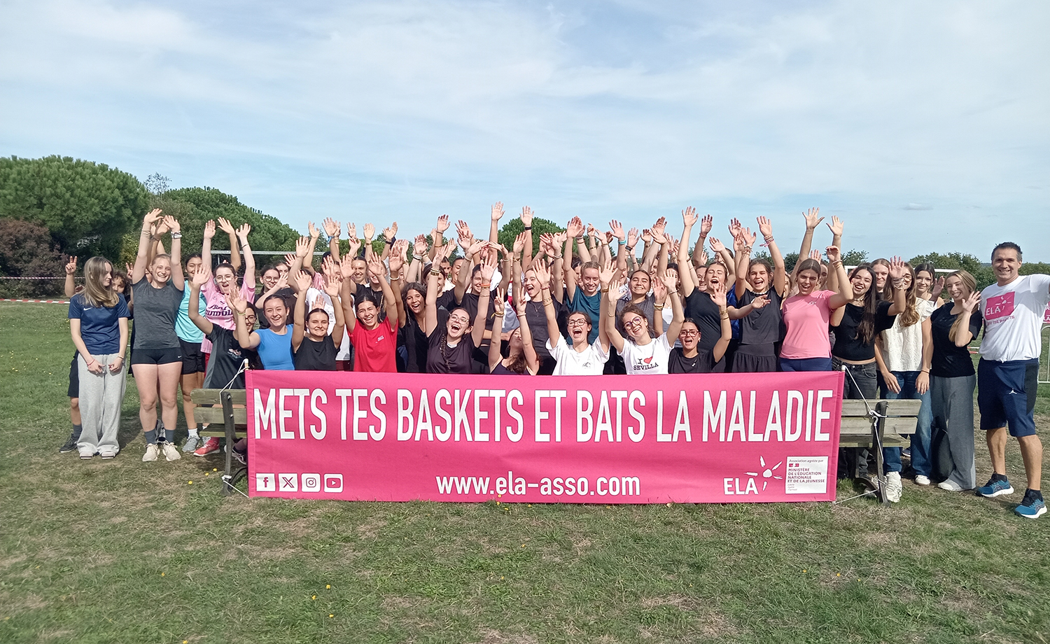 Course solidaire « Mets tes baskets et bats la maladie » au profit d’ELA.